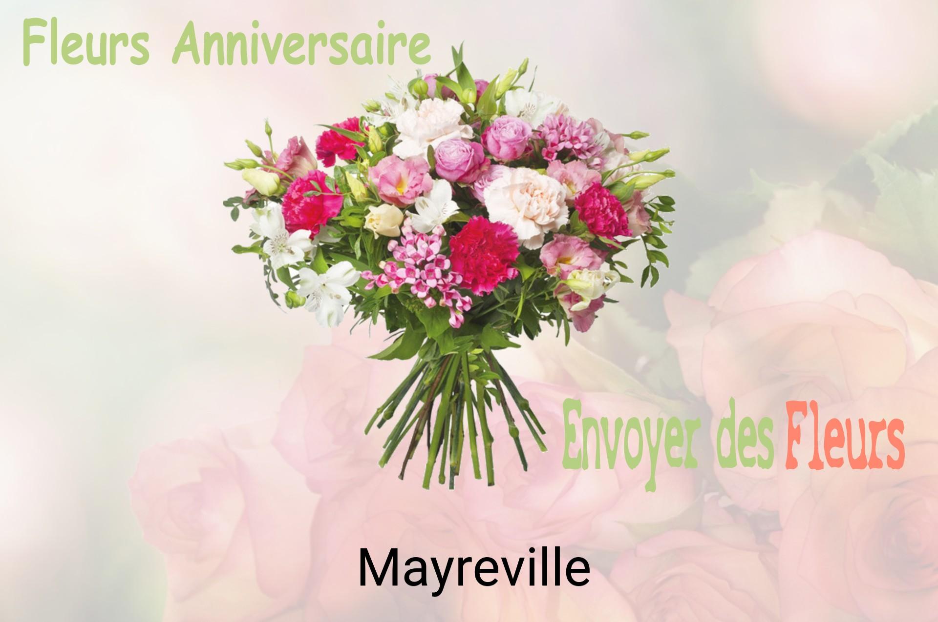 Bouquet de fleurs d’anniversaire livré à Mayreville